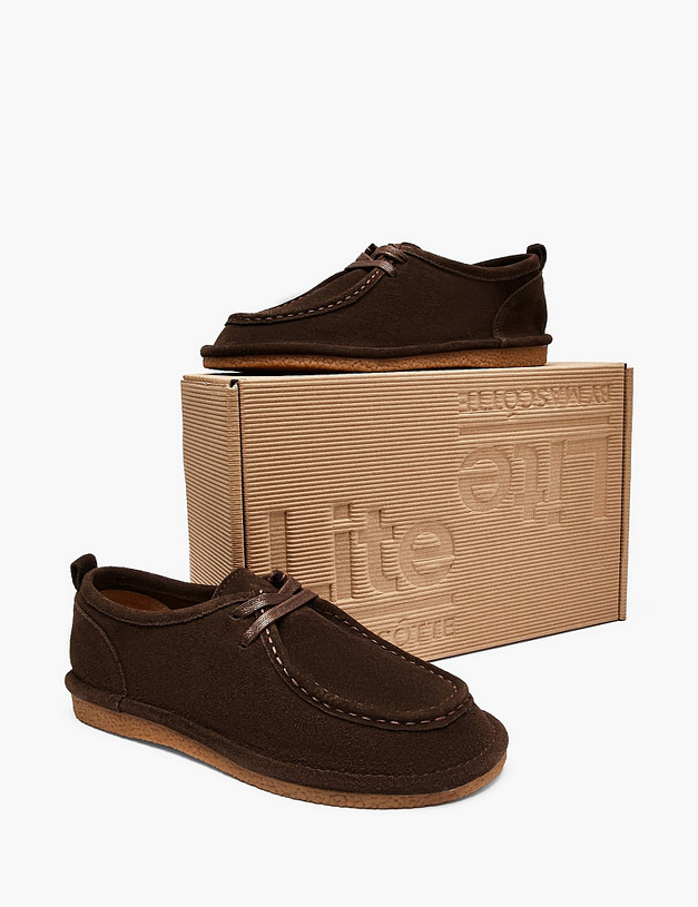 Коричневые женские полуботинки MASCOTTE 98-611111-0209 | ракурс 6