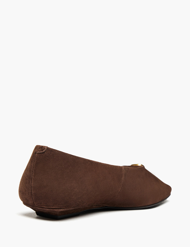 Коричневые женские туфли MASCOTTE 100-611411-4690M | ракурс 3