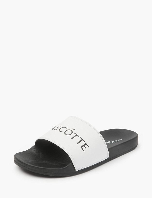 Белые мужские сабо MASCOTTE 151-110121-0601 | ракурс 3