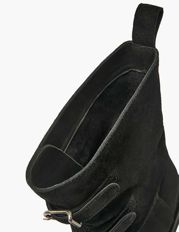 Черные женские ботинки MASCOTTE 234-521421-0202 | ракурс 6