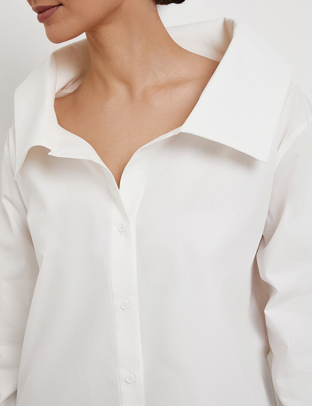 Белая женская блузка MASCOTTE 835-6106-2601 | ракурс 5