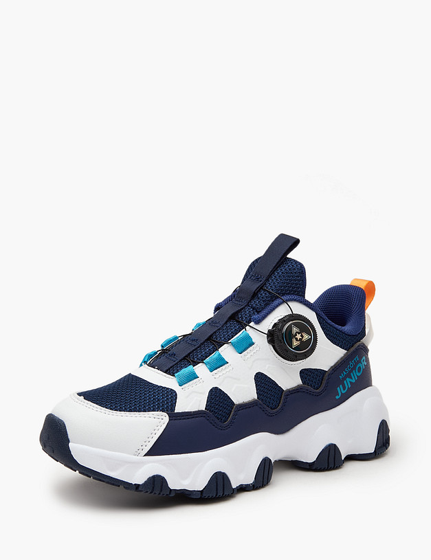 Синие детские кроссовки MASCOTTE 192-410321-0203 | ракурс 5