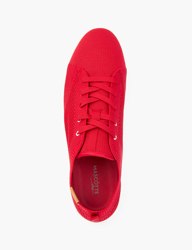 Красные мужские кеды MASCOTTE 151-210221-0205 | ракурс 5