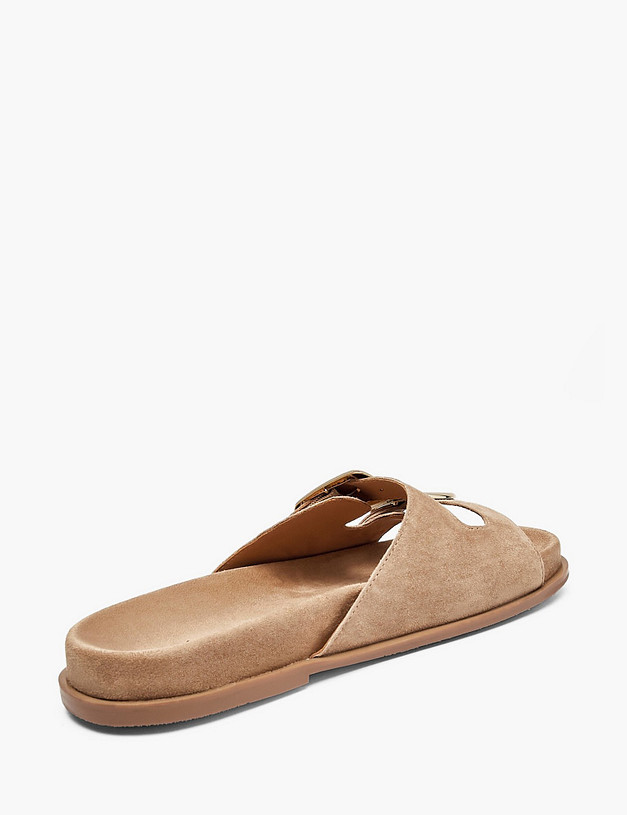 Бежевые женские сабо MASCOTTE 234-611711-4644M | ракурс 3