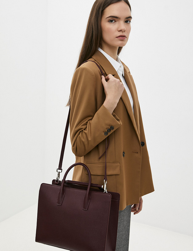 Бордовая женская сумка MASCOTTE 658-1102-617 | ракурс 1