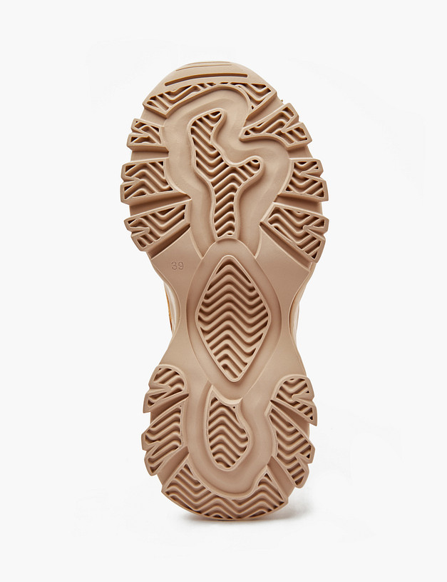 Рыжие женские зимние ботинки MASCOTTE 175-3205331-3689M | ракурс 5