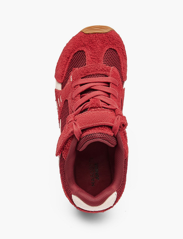 Красные детские кроссовки MASCOTTE 234-617621-0205 | ракурс 4