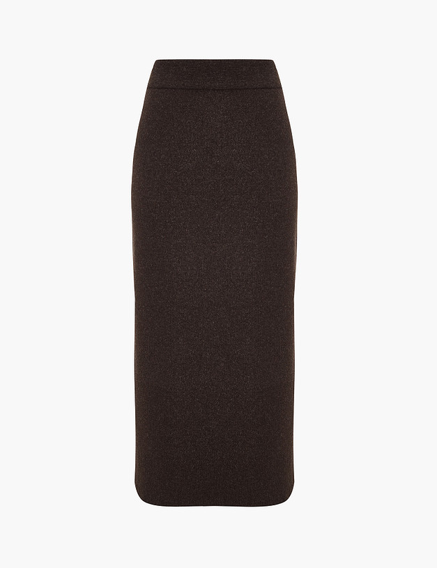 Коричневый женский шерстяной костюм MASCOTTE 990-5203-7509 | ракурс 7