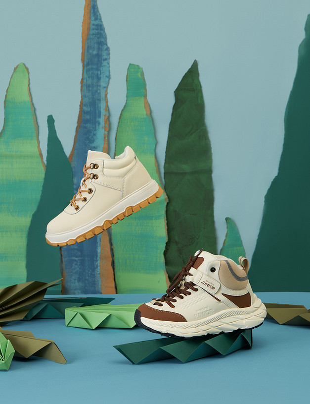 Молочные детские ботинки MASCOTTE 191-420221-0601 | ракурс 1