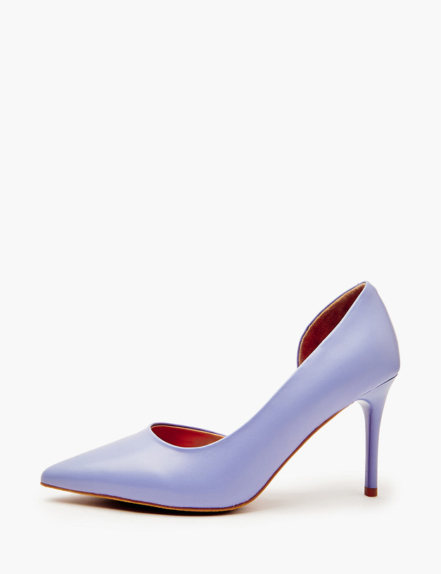 Сиреневые женские туфли MASCOTTE 233-412811-6539M | ракурс 3