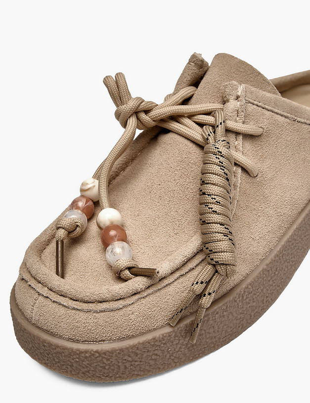 Бежевые женские сабо MASCOTTE 98-611921-0208 | ракурс 7