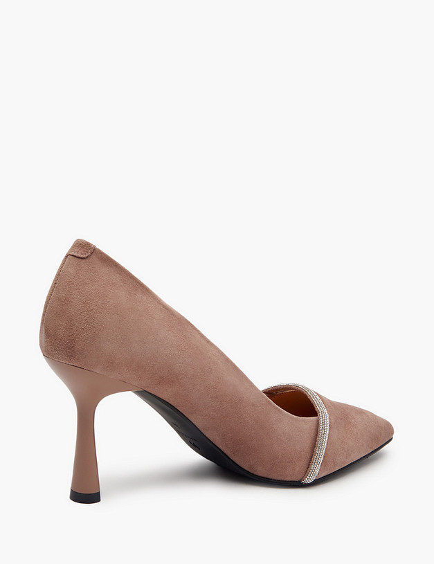 Бежевые женские туфли MASCOTTE 100-511011-0608 | ракурс 3 Бежевые женские туфли MASCOTTE 100-511011-0608 | ракурс 3