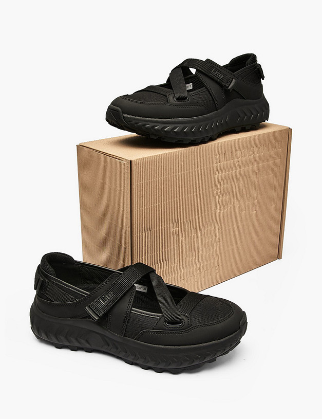 Черные женские сандалии MASCOTTE 181-510121-0202 | ракурс 6