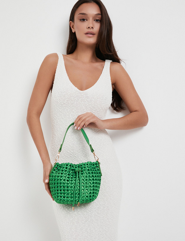 Зеленая женская сумка MASCOTTE 647-4112-204 | ракурс 1