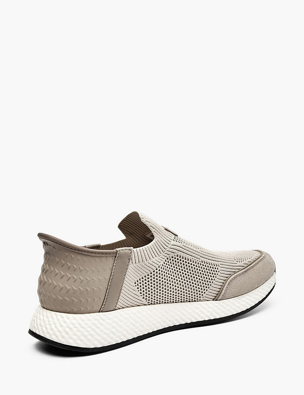 Бежевые мужские полуботинки MASCOTTE 189-6131624-0208 | ракурс 3