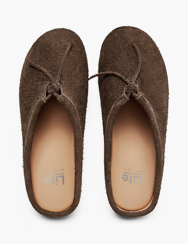 Коричневые женские сабо MASCOTTE 98-610911-0219 | ракурс 4