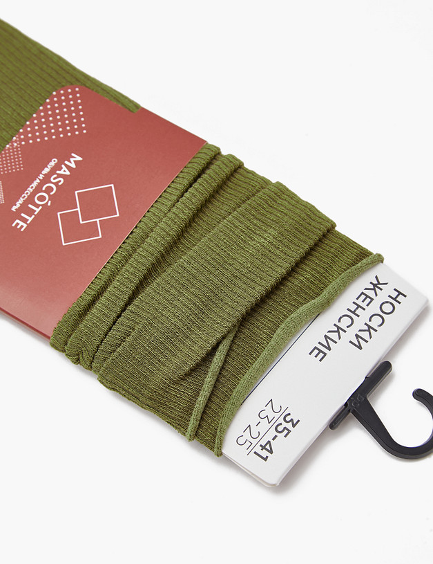 Зеленые женские носки MASCOTTE 764-3112-2604 | ракурс 3