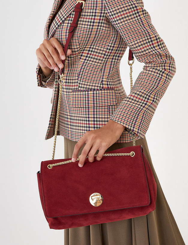 Бордовая женская сумка MASCOTTE 604-1224-0205 | ракурс 1