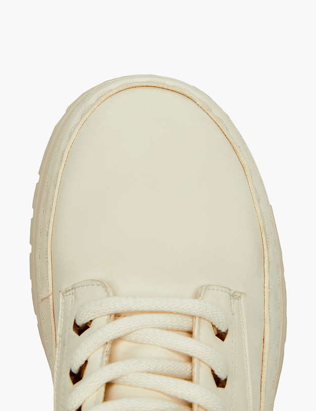 Молочные женские ботинки MASCOTTE 234-325021-0201 | ракурс 4