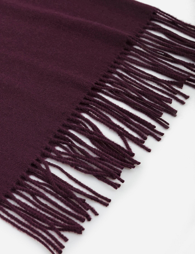 Бордовый женский шарф MASCOTTE 700-0206-2405 | ракурс 2