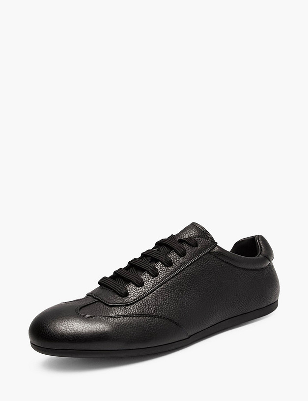 Черные мужские полуботинки MASCOTTE 98-615411-0102 | ракурс 2