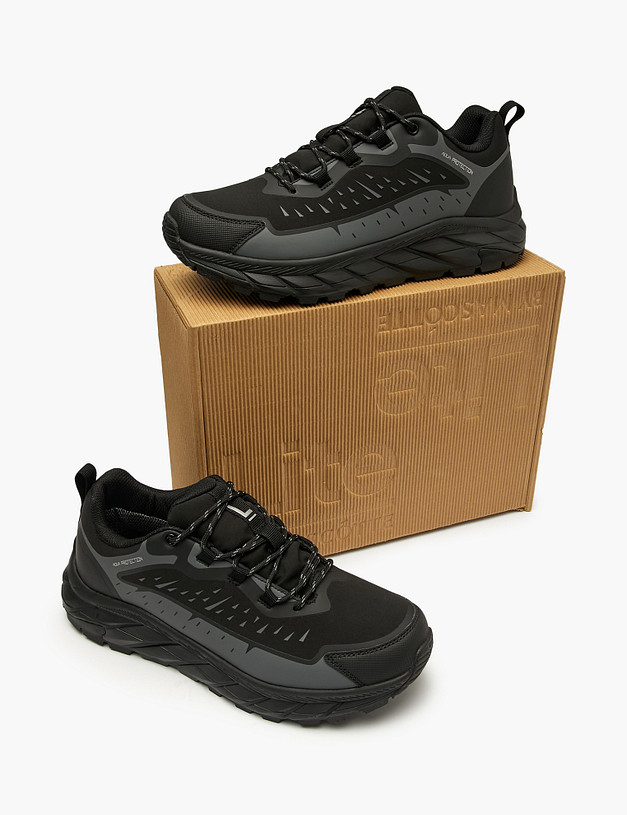 Черные мужские кроссовки MASCOTTE 182-420421-0202 | ракурс 7