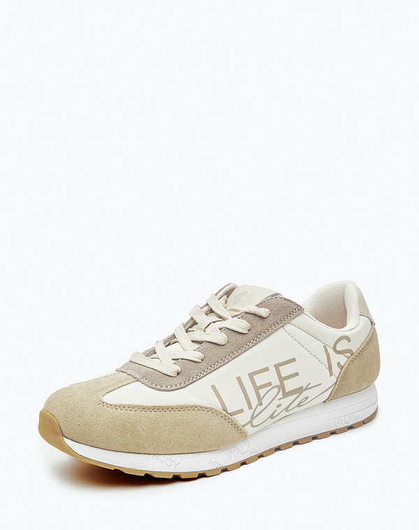 189-2125025-0208 Полуботинки для активного отдыха женские текстиль-велюр/текстиль беж, Mascotte Lite