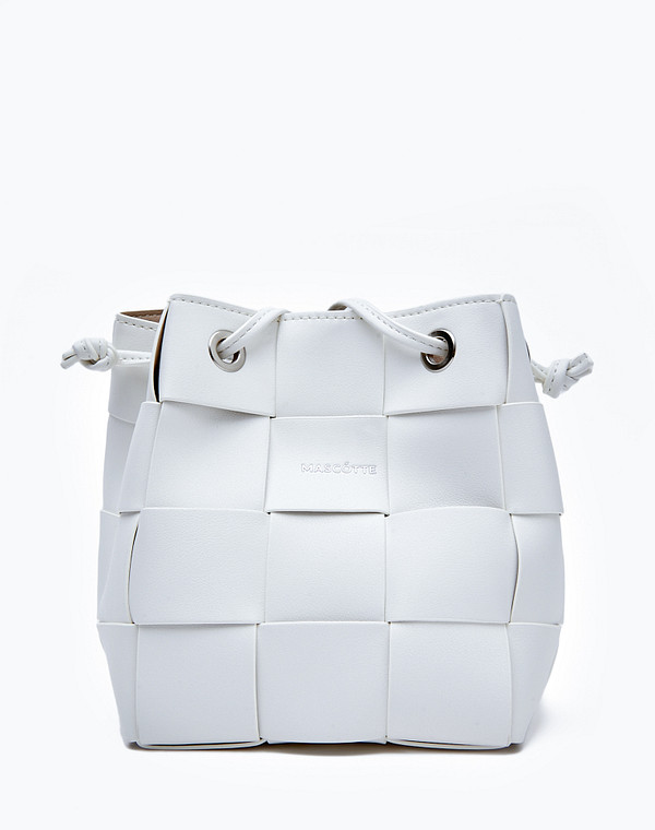 610-4118-601 Сумка женская и.кожа/и.кожа бел, S, Mascotte