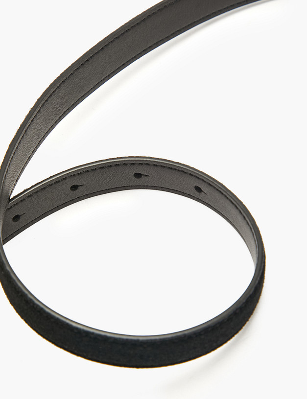 Черный женский ремень MASCOTTE 703-5208-0202 | ракурс 4