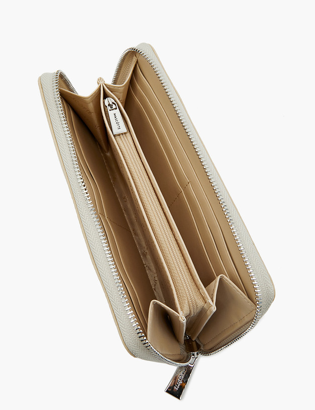 Бежевый женский кошелек MASCOTTE 642-3105-108 | ракурс 4