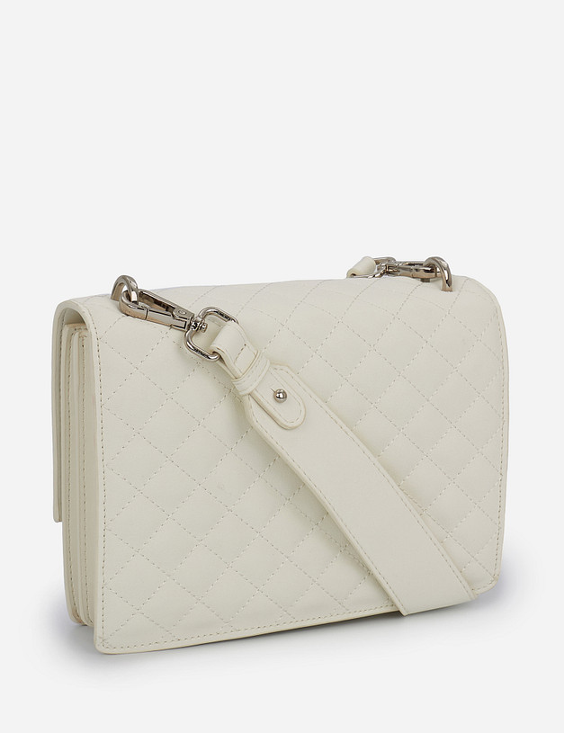 Белая женская сумка MASCOTTE 642-1208-601 | ракурс 3 Белая женская сумка MASCOTTE 642-1208-601 | ракурс 3