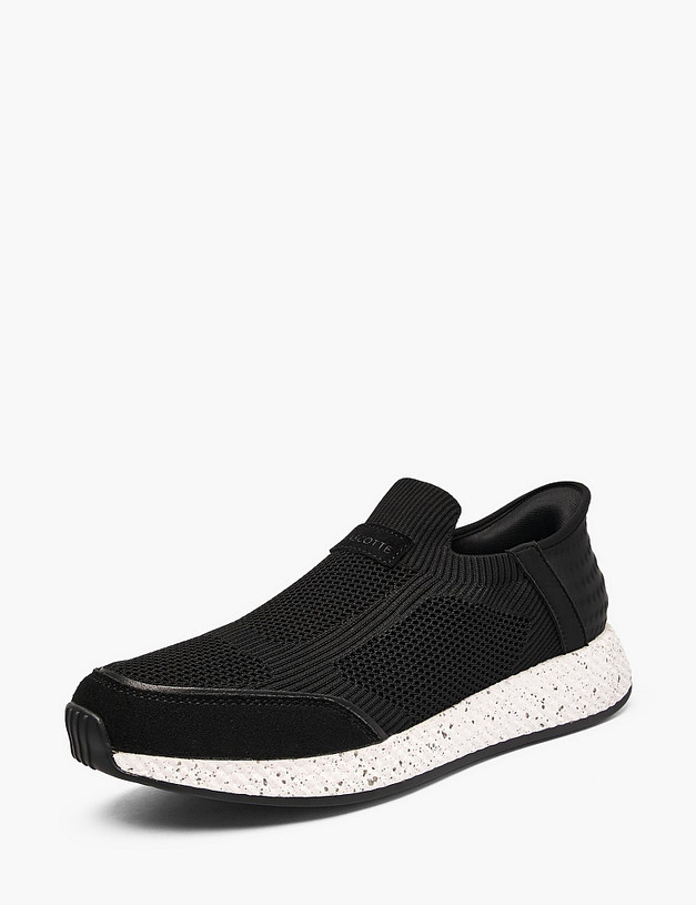 Черные мужские полуботинки MASCOTTE 189-6131624-0202 | ракурс 2