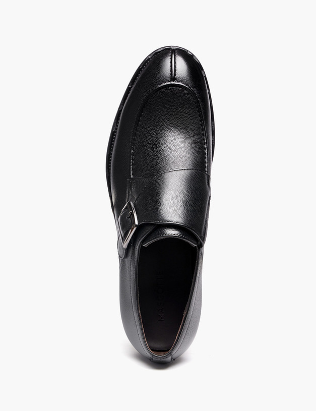 Черные мужские полуботинки MASCOTTE 15-611411-0102 | ракурс 4