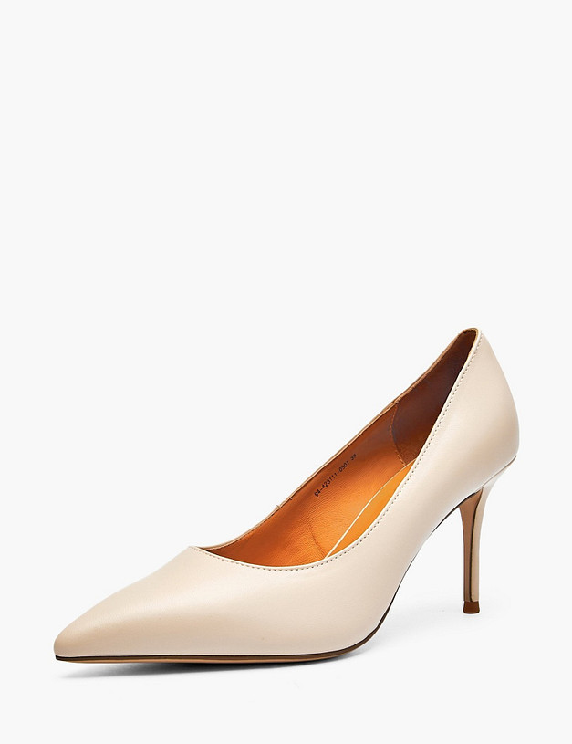 Молочные женские туфли MASCOTTE 94-423111-0501 | ракурс 2