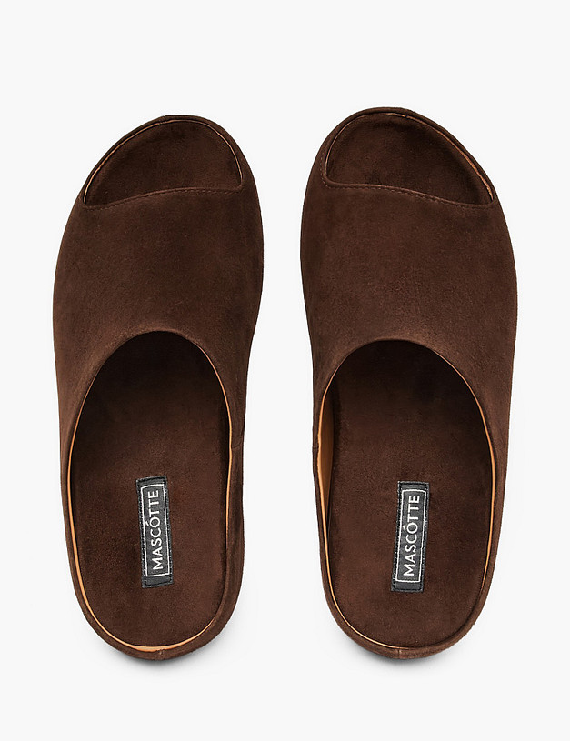 Коричневые женские сабо MASCOTTE 234-611911-4690M | ракурс 4