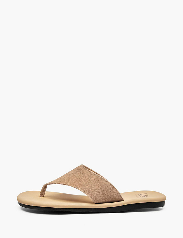 Бежевые женские сабо MASCOTTE 98-611411-0208 | ракурс 1