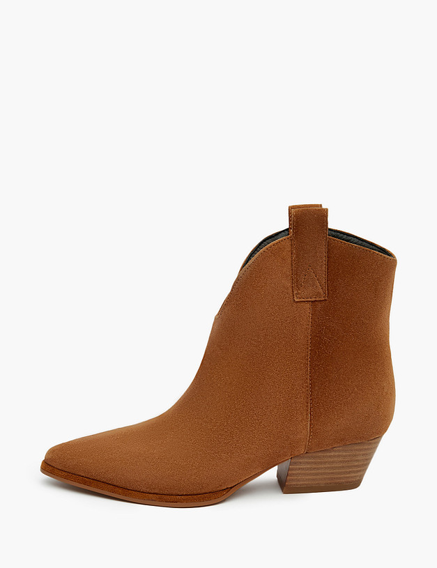 Коричневые женские казаки MASCOTTE 126-3203921-0209 | ракурс 1