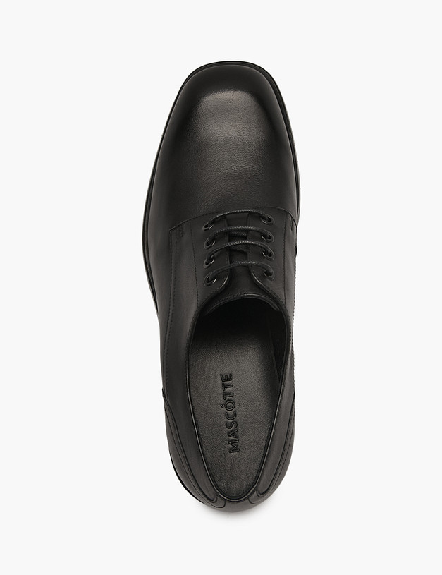 Черные мужские дерби из натуральной кожи MASCOTTE 175-520711-0102 | ракурс 5