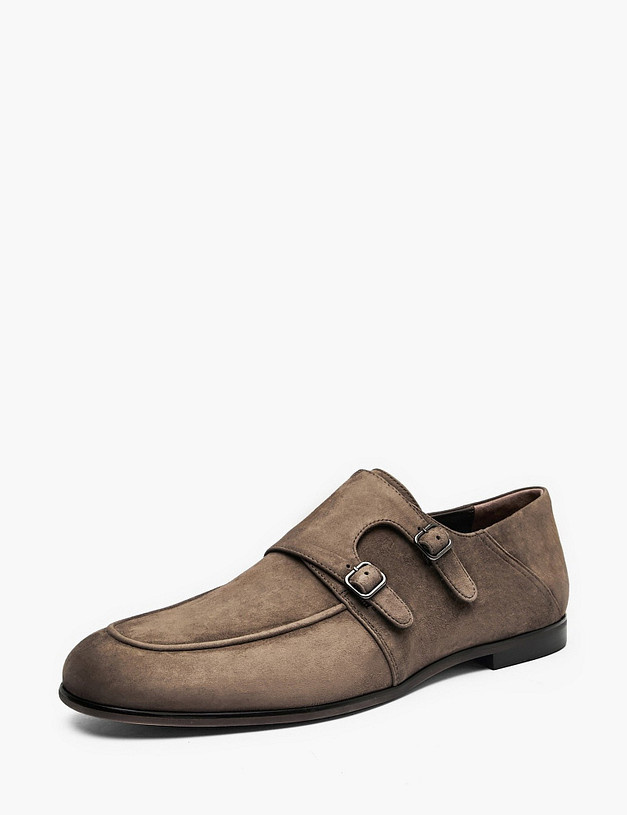 Коричневые мужские полуботинки MASCOTTE 175-612411-4675M | ракурс 2