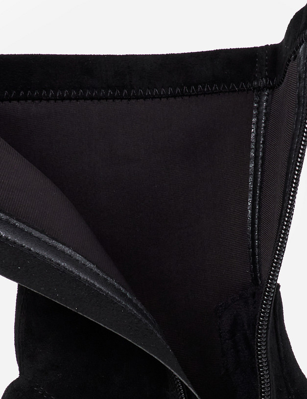 Черные женские ботинки-чулки MASCOTTE 25-121021-2802 | ракурс 8