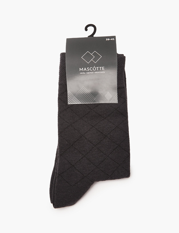 Серые мужские носки MASCOTTE 765-4101-2610 | ракурс 1 Серые мужские носки MASCOTTE 765-4101-2610 | ракурс 1