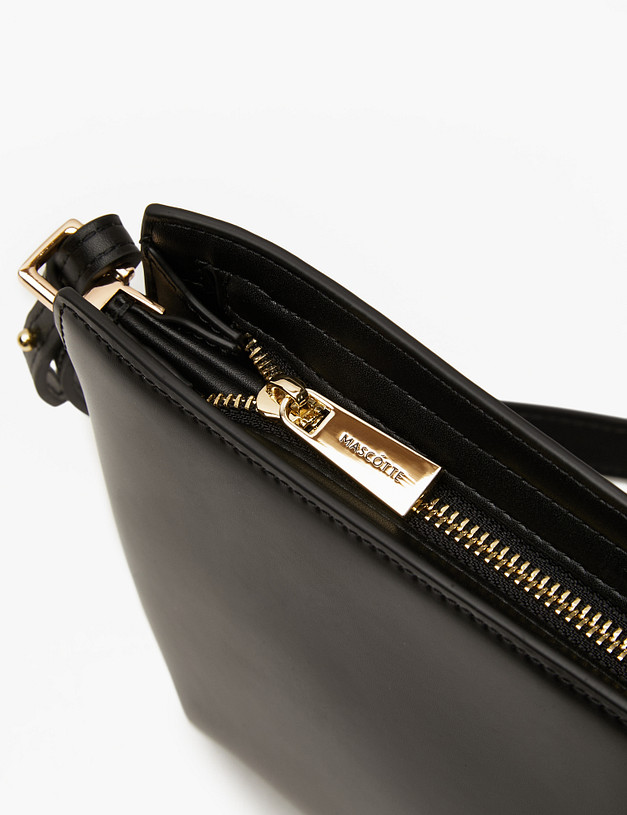 Черная женская сумка MASCOTTE 660-4125-602 | ракурс 6 Черная женская сумка MASCOTTE 660-4125-602 | ракурс 6