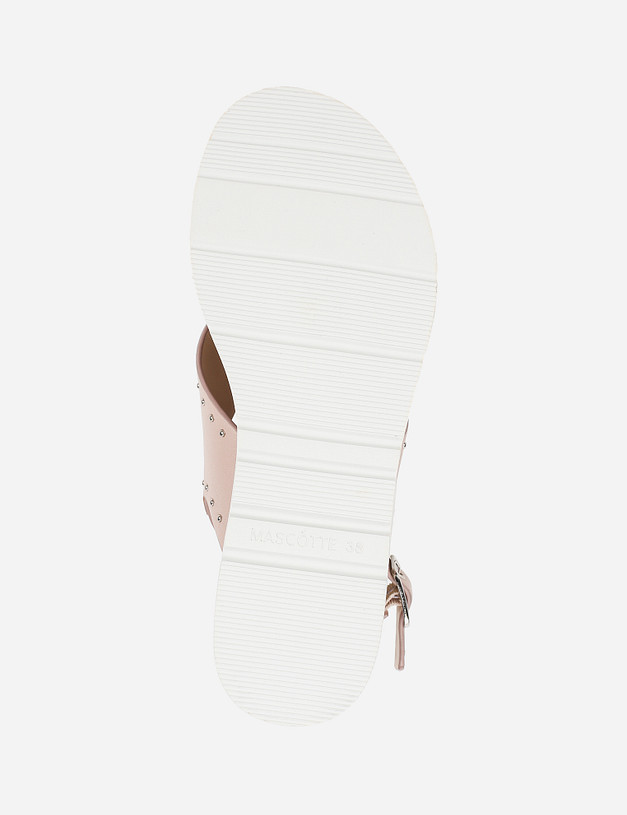 Бежевые женские сандалии MASCOTTE 80-911014-3523M | ракурс 6 Бежевые женские сандалии MASCOTTE 80-911014-3523M | ракурс 6