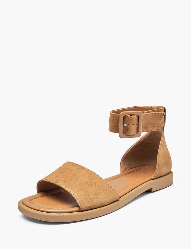 Рыжие женские сандалии MASCOTTE 233-512011-4697M | ракурс 2