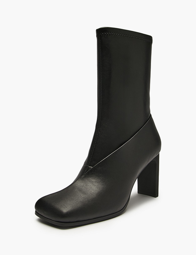 Черные женские ботильоны MASCOTTE 175-5281321-7100М | ракурс 2