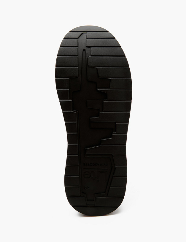 Черные женские кеды на платформе MASCOTTE 64-411721-0602 | ракурс 7