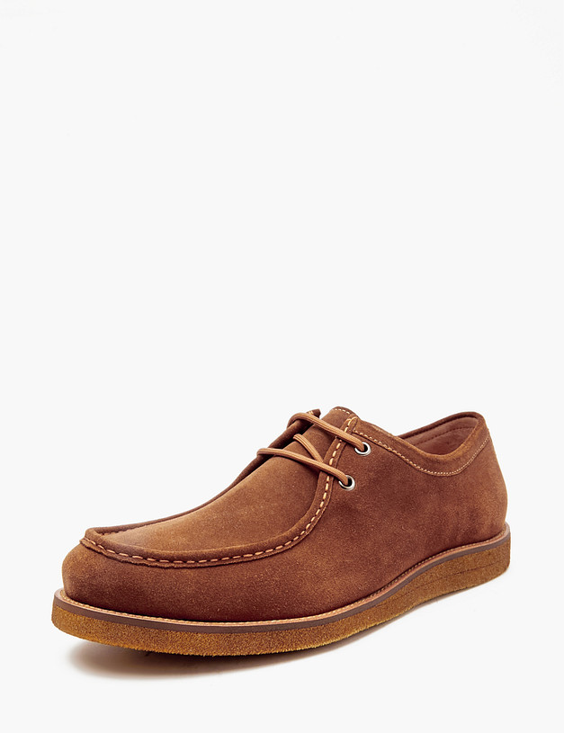 Рыжие мужские полуботинки MASCOTTE 128-415721-0209 | ракурс 2