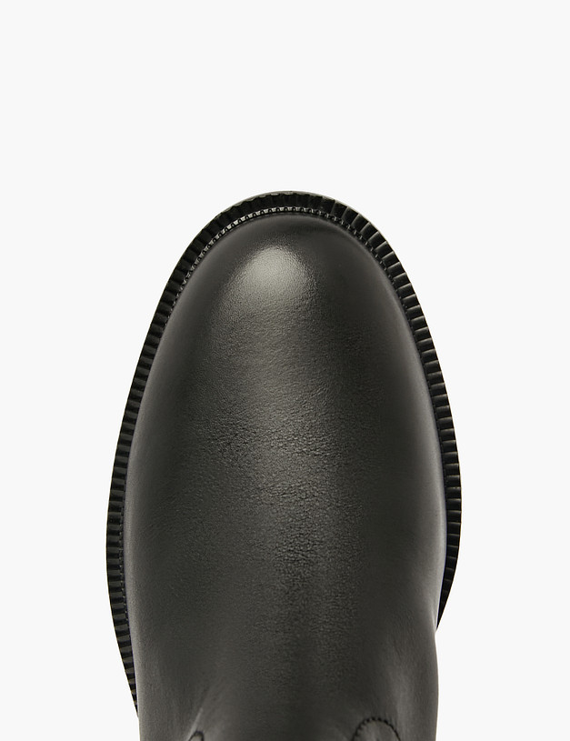 Черные женские сапоги MASCOTTE 100-521321-0102 | ракурс 6