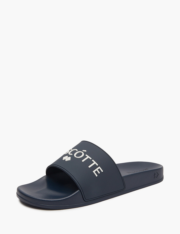 Синие мужские сабо MASCOTTE 128-514491-7103 | ракурс 2