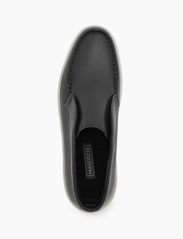 Черные женские дезерты из кожи MASCOTTE 22-3180227-8100M | ракурс 5